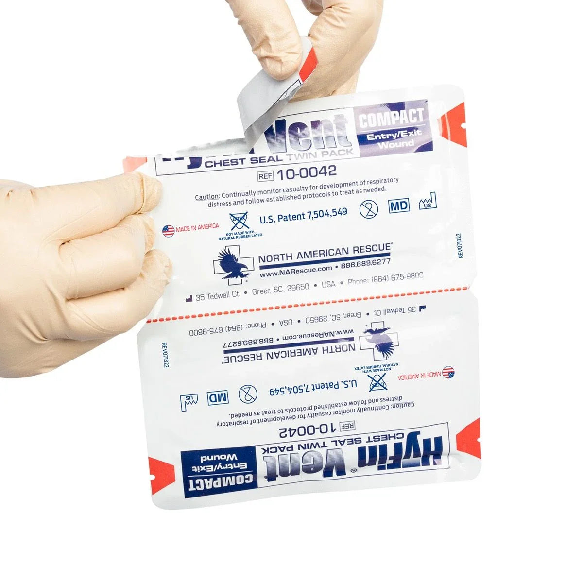 HyFin Vent Chest Seal Twin Pack – Trusted Chest Wound Care for Field Emergencies