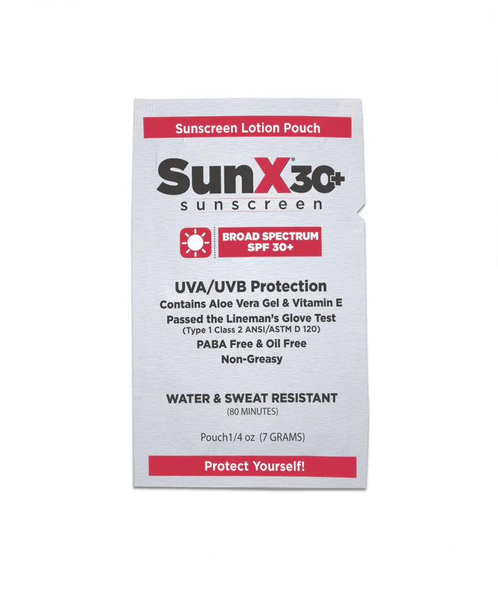 SunX30 Sunscreen Lotion Packets – SPF 30, 0.5 g Each, 300 Packets