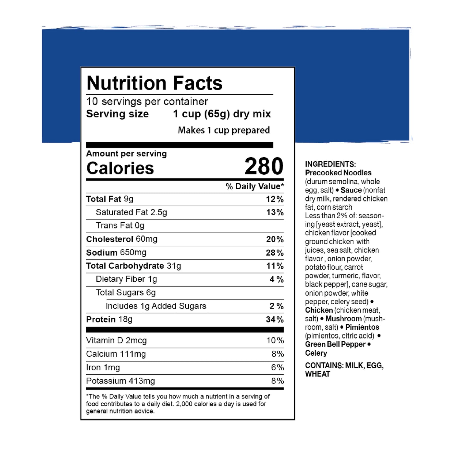 Mountain House #10 Can MRE | Chicken Noodle Casserole