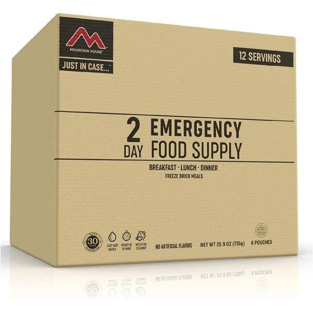 MRE 2 Day Emergency Food Kit | Mountain House