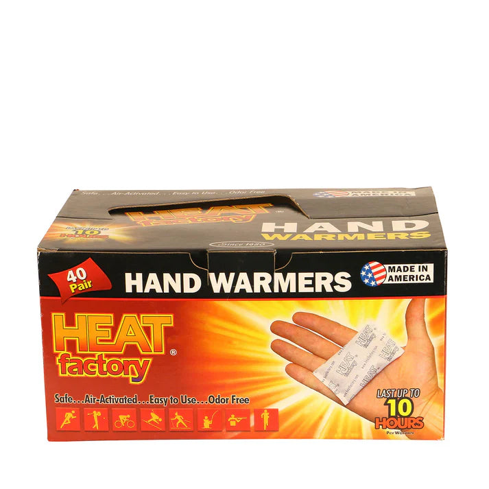 Hand Warmers 2‑Pack (40 per Box)