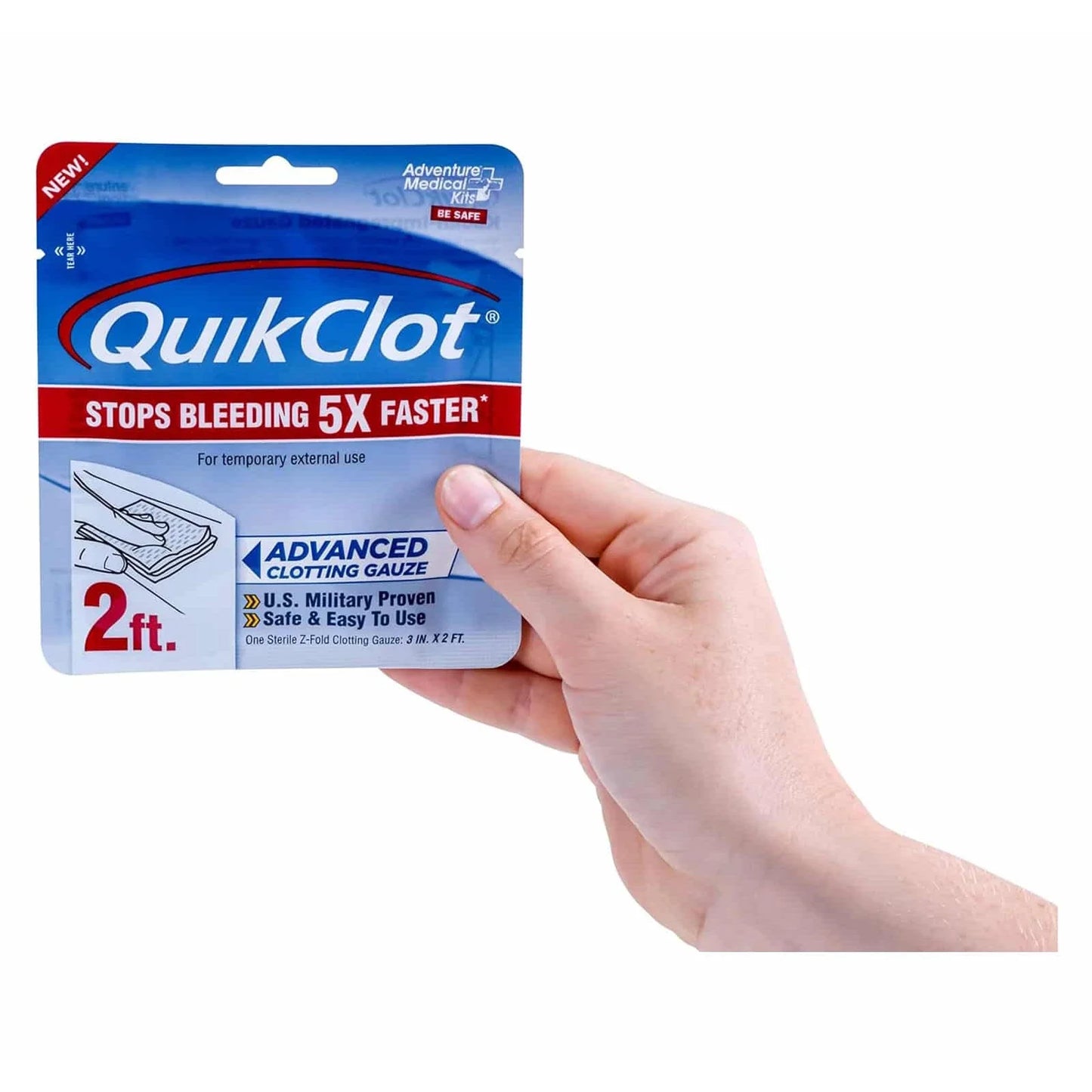 QuikClot® Advanced Clotting Gauze 3" x 24"