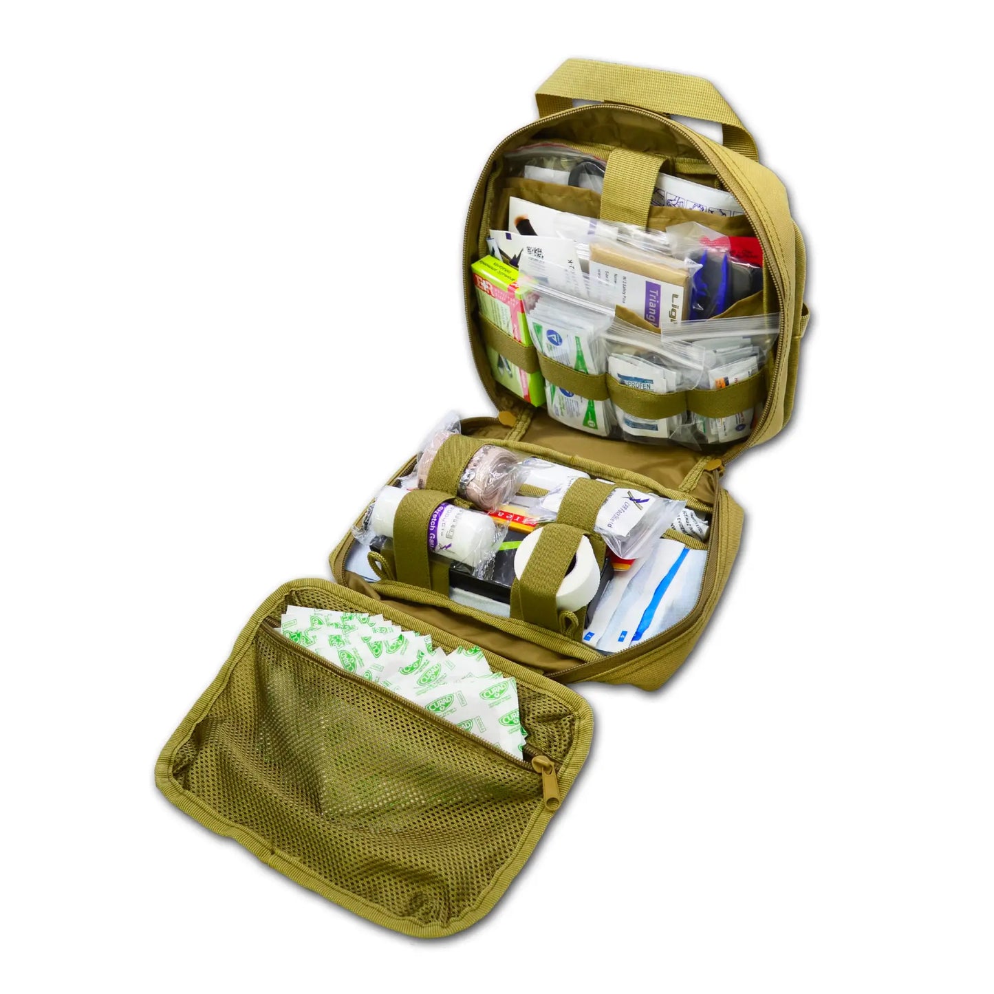 Premium Rip-Away Individual First Aid Kit for Vehicle Head Rest