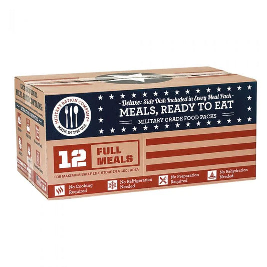 MRE Deluxe Case | 12 Complete Meals