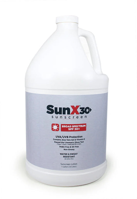 SunX30 Sunscreen Lotion – SPF 30, 1 Gallon