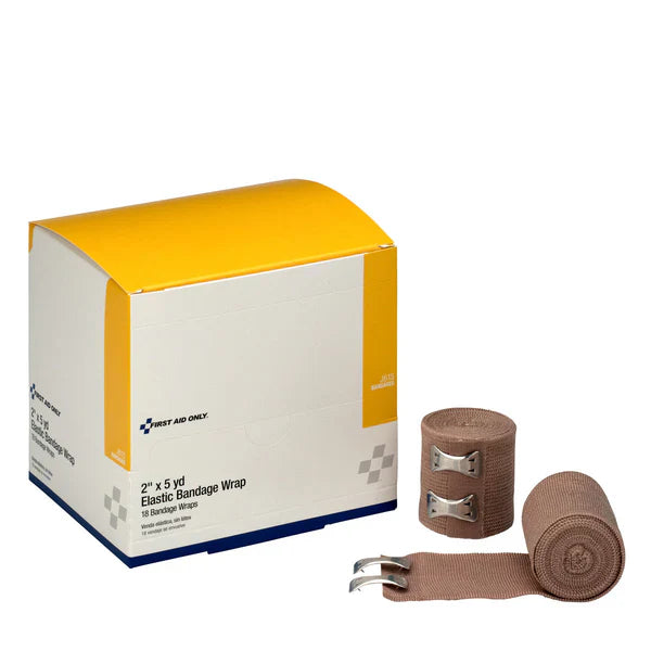 First Aid Only 3" x 5 yd Elastic Bandage – 12 Per Box