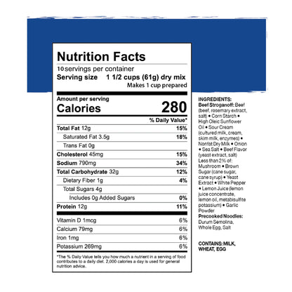 Mountain House #10 Can MRE | Beef Stroganoff
