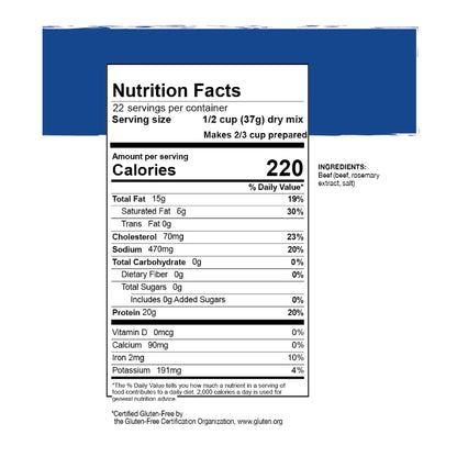 Mountain House #10 Can MRE | Ground Beef