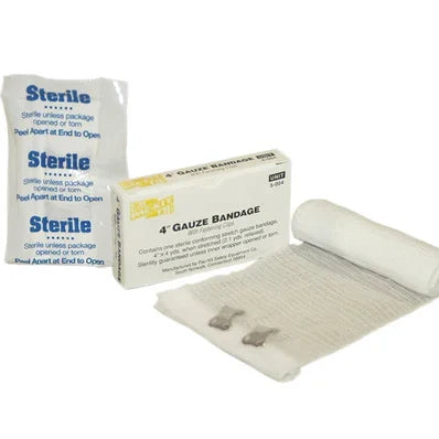 4" Sterile Stretch Gauze Compress, 1 Per Box