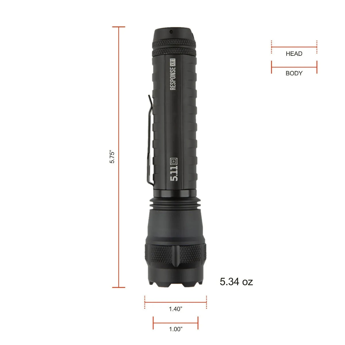 5.11 | Response XR1 Flashlight 1031 Lumens