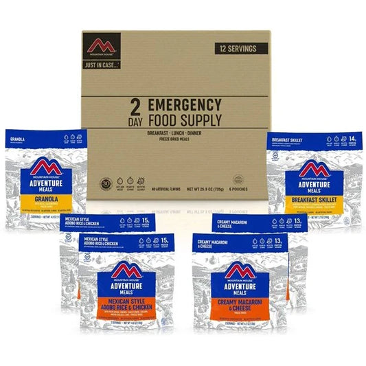 MRE 2 Day Emergency Food Kit | Mountain House