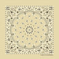Beige Paisley Print Bandana