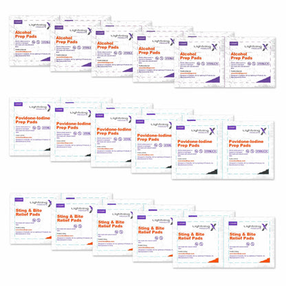 MED POD | Prep Pad Kit – Alcohol, Iodine & Sting Relief
