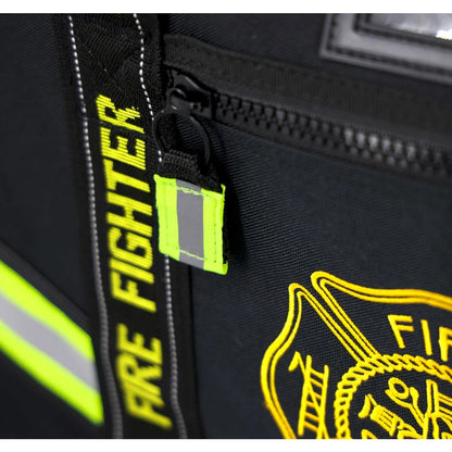 Value Rolling Firefighter Turnout Gear Bag w/ Rollerblade Wheels