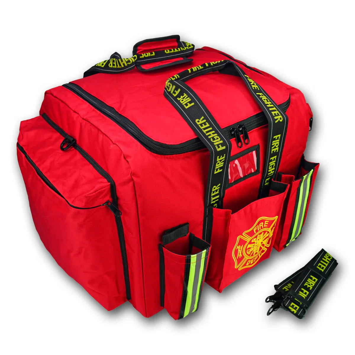 Premium Rigid Padded Step-In Turnout Gear Bag w/ Reinforced Bottom