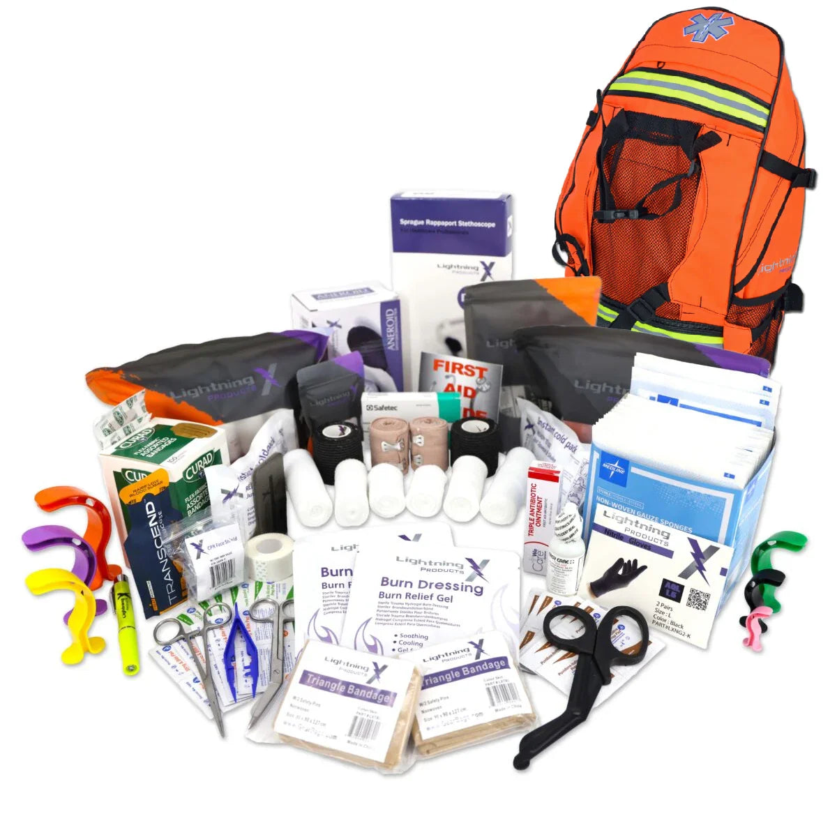 Special Events EMT First Responder Trauma Backpack w/Premium Medical F ...