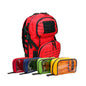 Premium MOLLE, IFAK trauma backpack w Deluxe EMS Tactical Kit