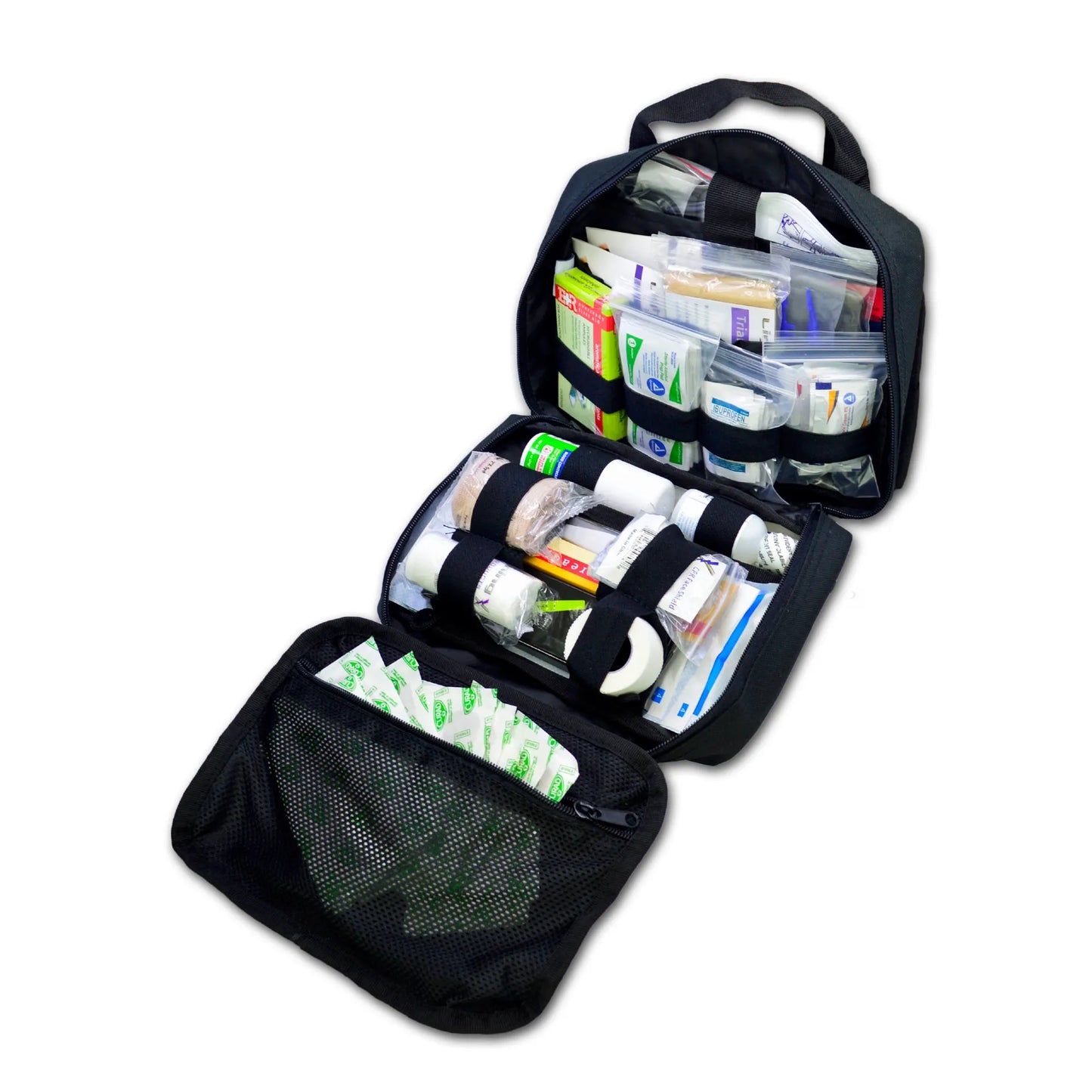 Premium Rip-Away Individual First Aid Kit for Vehicle Head Rest