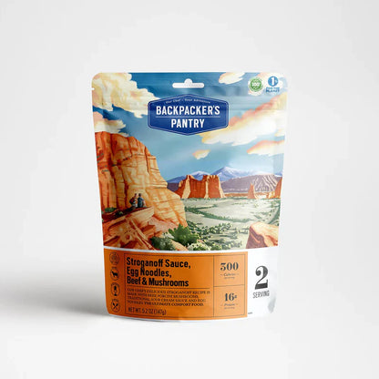 MRE Pouch | Backpackers Pantry | Beef Stroganoff