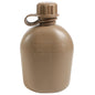 US GI Military Surplus 1 Quart Canteen - Olive Drab, Black and Tan