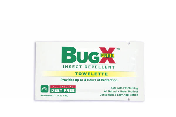 BugX DEET FREE Insect Repellent Wipes, 300 Per Box – Jefferson Medical