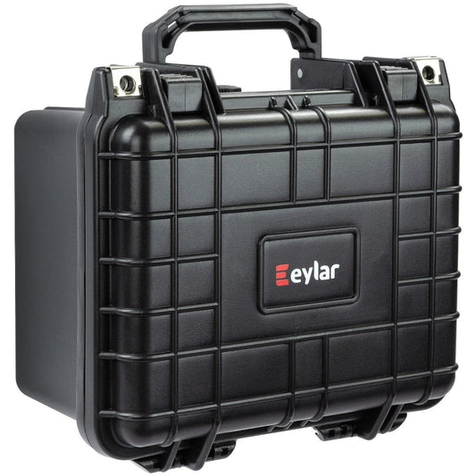 Eylar 10.62" Small Deep Gear Equipment Camera Hard Case – Waterproof, Dustproof, Shockproof with Customizable Foam