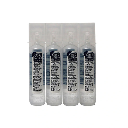 Sterile Single Use .5oz Eyewash Vials - 20ct