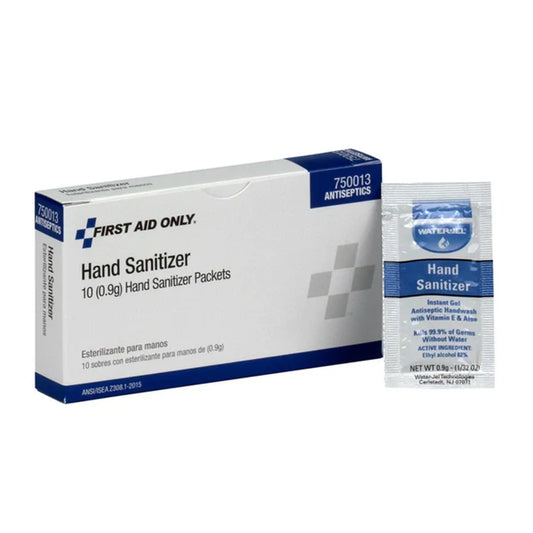 Hand Sanitizer Packets with Moisturizer - 10 per box