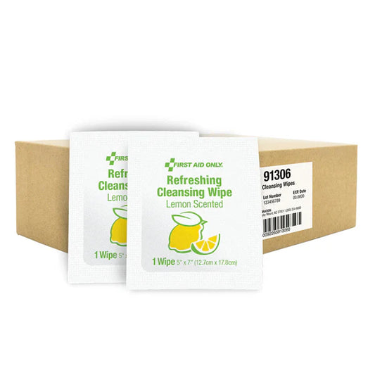Refreshing Cleansing Wipes with Lemon Scent – 1000 Count