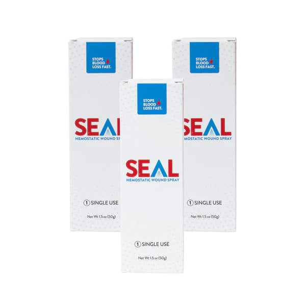 SEAL Hemostatic Spray – 1.5 oz, Pack of 3 Bottles
