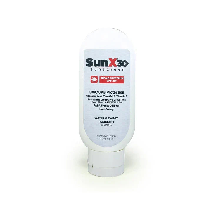 SunX30 Sunscreen Lotion, 4 oz. Bottle