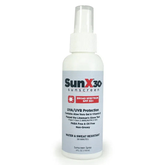 SunX30 Sunscreen Spray 4oz Bottle - Case of 12